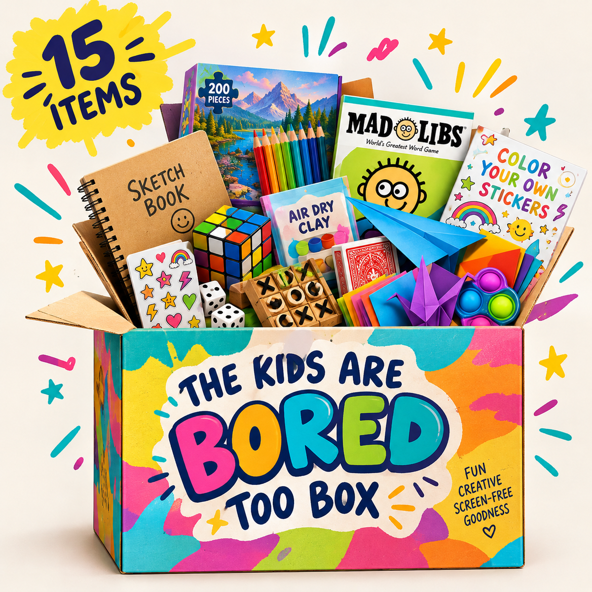 The "Kids Are Bored Too" Box